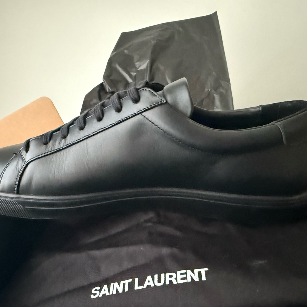 Saint Laurent Paris Brooklyn Andy Low-Top Sneaker - Picture 4 of 7